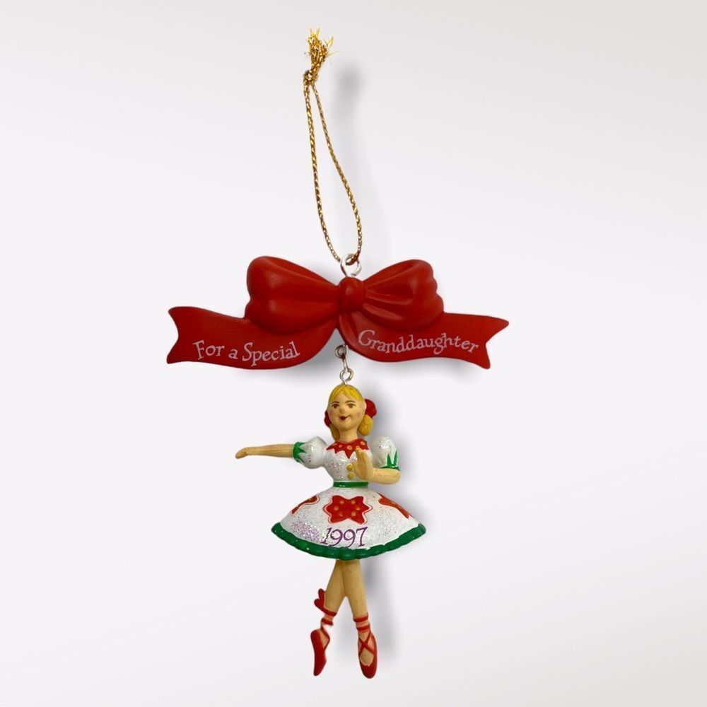 Vintage AMERICAN GREETINGS | 1997 Granddaughter Ornament